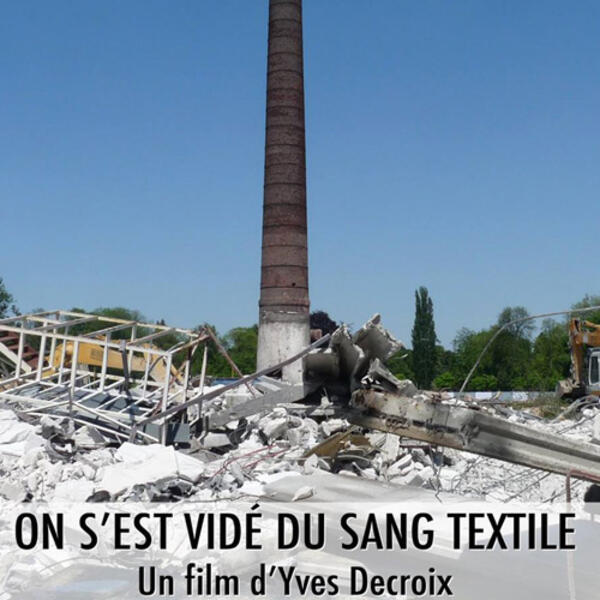 On s'est vidé du sang textile de Yves DECROIX